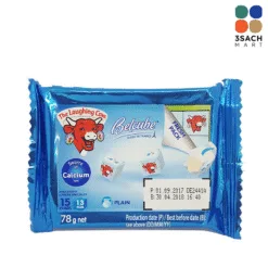 Belcube Plain Cheese 15 Pieces (78g Pack)
